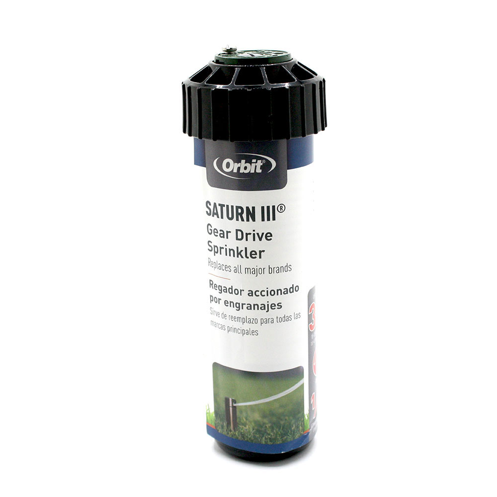 55069 1/2" Saturn III Plastic Pop-Up Gear-Drive Sprinkler Head