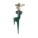 58214N Brass Impact Sprinkler On Step Spike