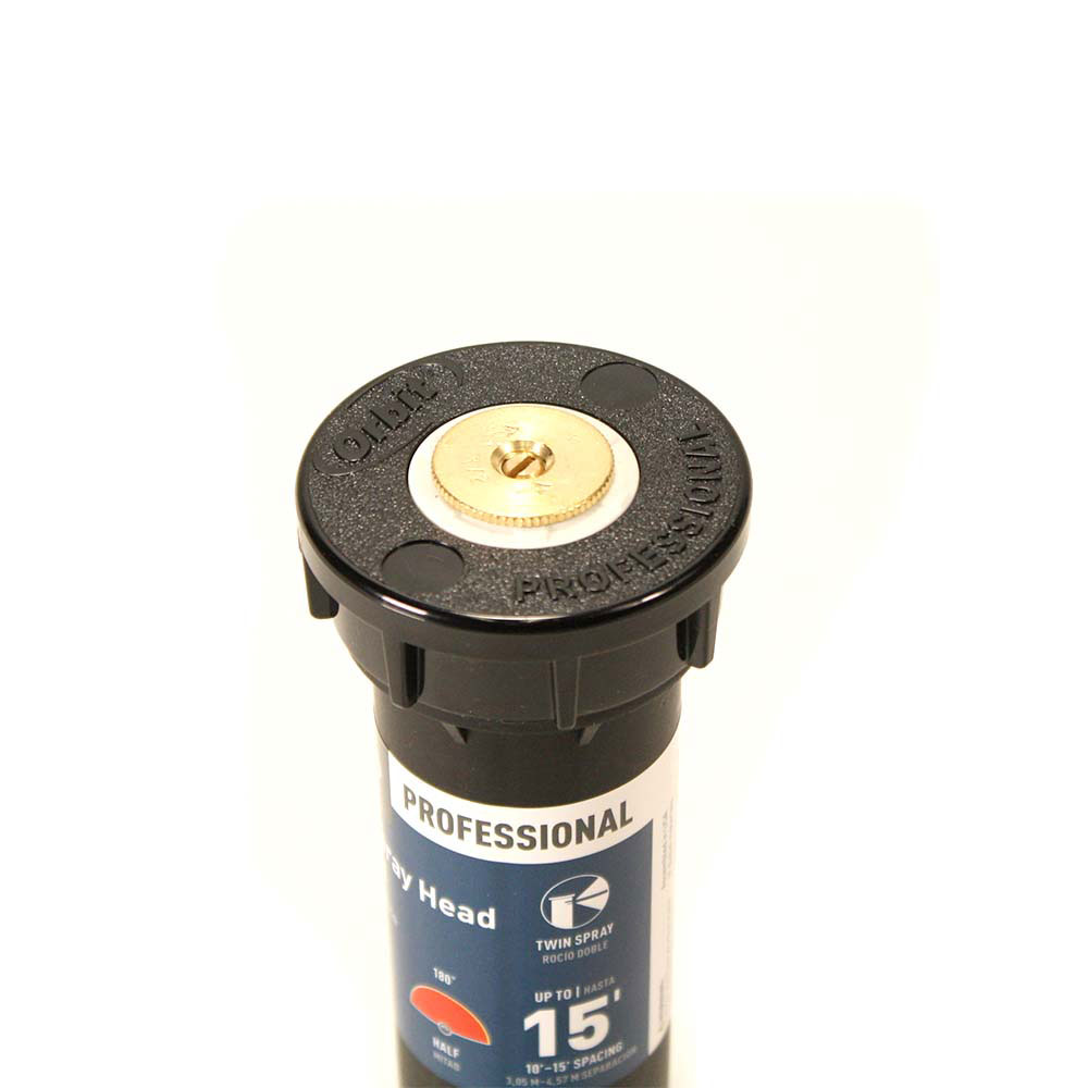 54520 4" Half Pattern Spring Loaded Pop-Up with Brass Nozzle
