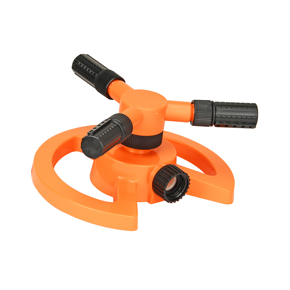14237 3-Arm Adjustable Plastic Revolving Sprinkler 