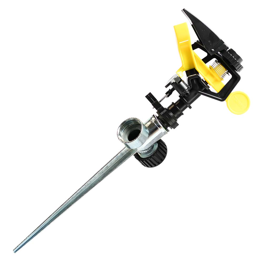 11216 1/2" Plastic Impact Sprinkler on Spike 