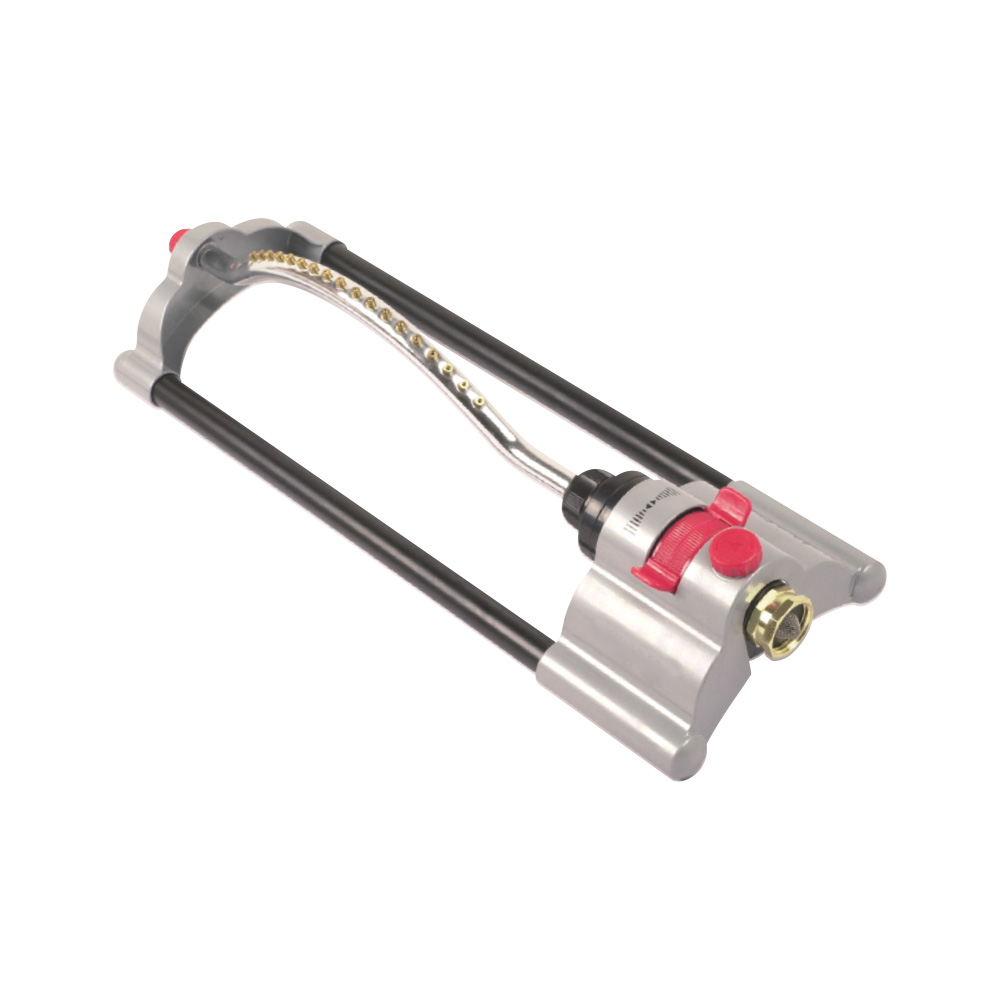 18883 18 Brass Jet Compact Metal Base Oscillating Sprinkler – 3600 Sq. Ft. 