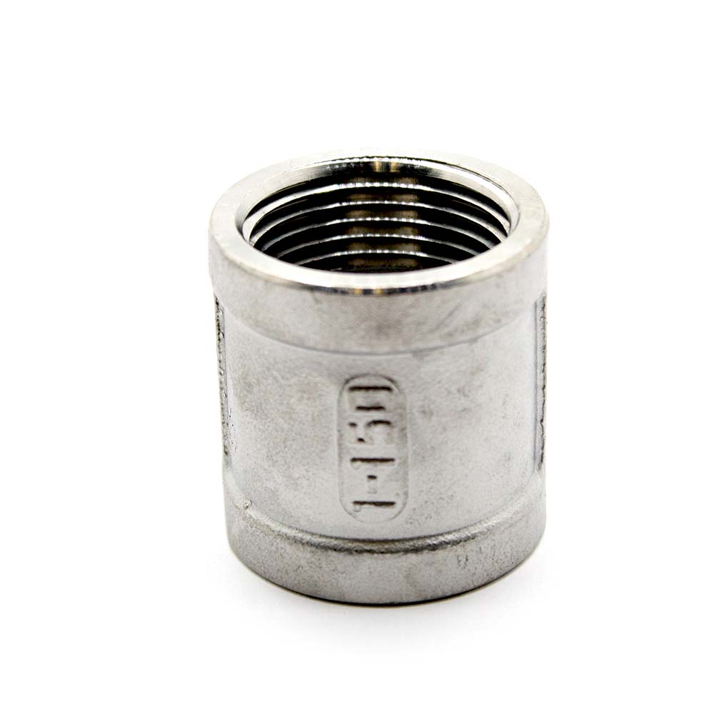2" Coupling Stainless Steel - Bulk