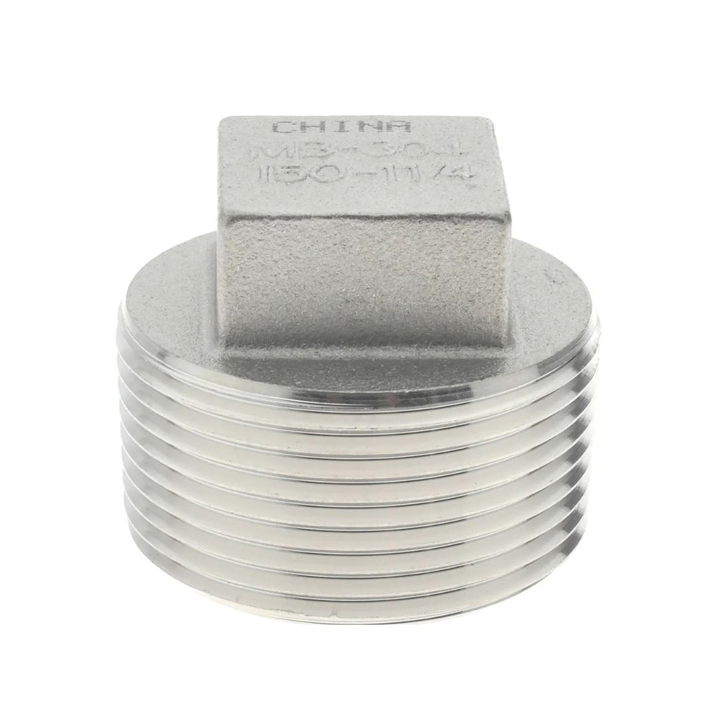 1/8 Stainless Steel Plug - Packaged