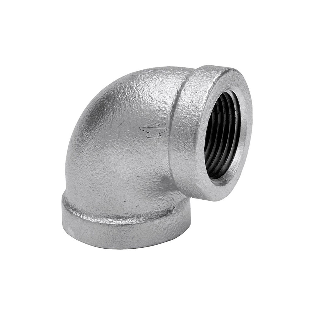 3/8" Galvanized Stee 90 Elbow