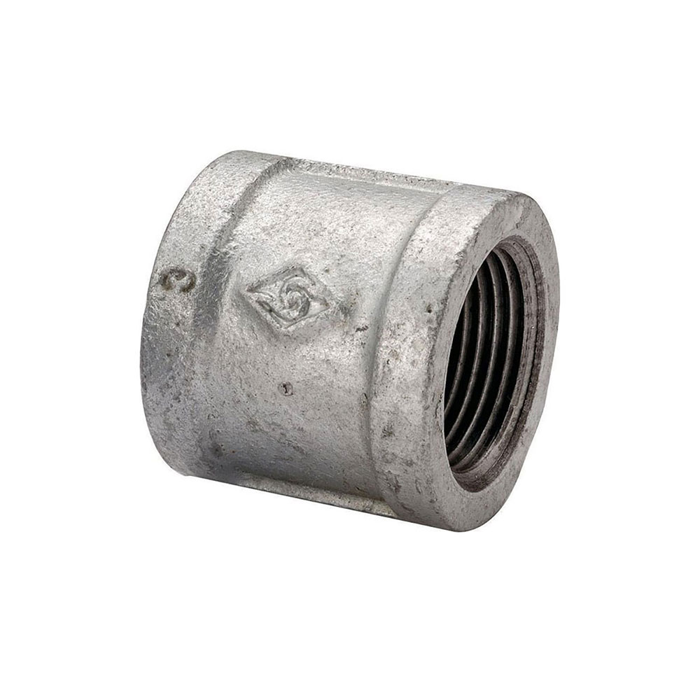 3/8" Galvanized Steel Coupling