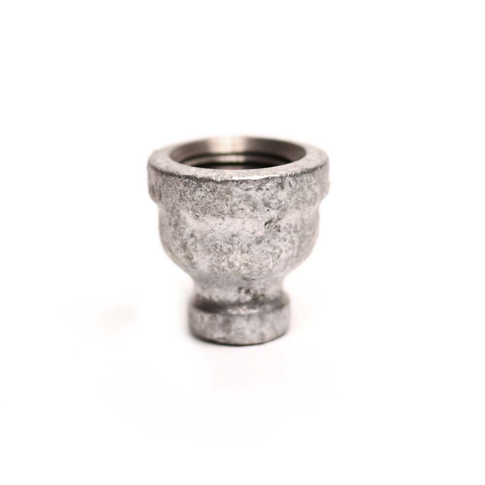 1/2" x 1/8" Galvanized Steel Reducer Coupling