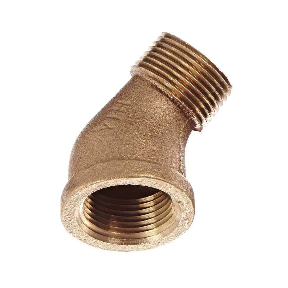 3/8" 45 Brass Street Elbow