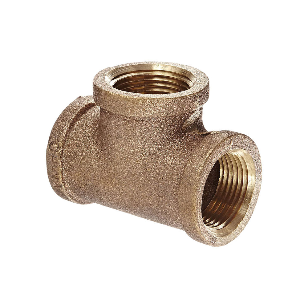 1/4" Brass Tee