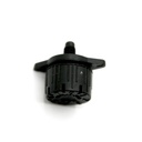 EZT180 Adjustable Stream / Spray Emitter - Half Circle (180 Deg) - Threaded Inlet - 5 PACK