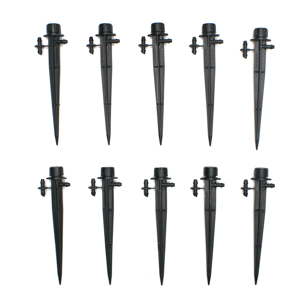 Adj. Spray Emitter Stake - Half 180 - 10/Pack