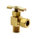 203C 5/16" Comp. x 1/8" MIP Angle Needle Valve
