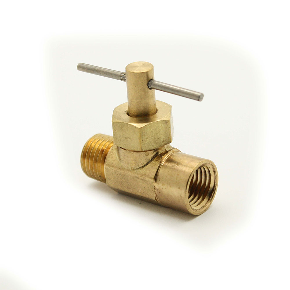 132P 1/4" MIP X 1/4" FIP Straight Needle Valve