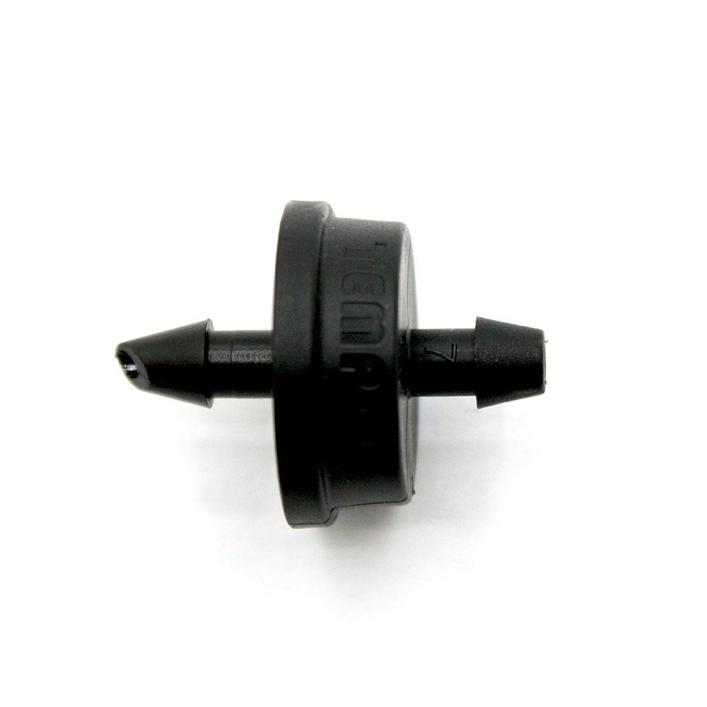 ERC10 1 GPH Pressure Compensating Emitter / Dripper (BLACK) - 20/Pack