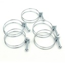 2" Wire Hose Clamp - 5 pack