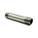 1/2" x 6" Chrome Plated Brass Nipple