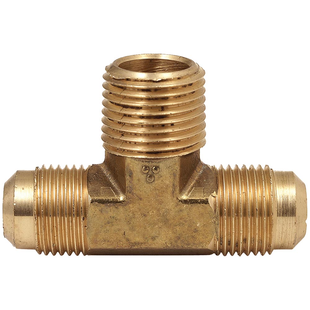 45 1/4 FLARE X 3/8 MIP TEE