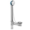 22 Gauge Chrome Plated 1-3/8" Waste & Overflow with Chain & Plug