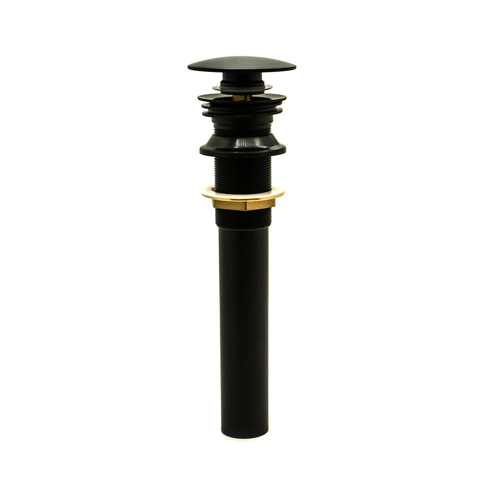 5914-T  Vessel Sink Plug Lift Off Pop-Up Assembly - Matte Black