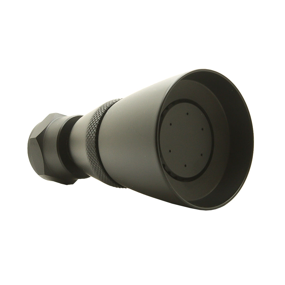 5983-T 1-3/4" Adjustable Spray Shower Head - Matte Black