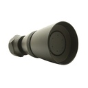 5983-T 1-3/4" Adjustable Spray Shower Head - Matte Black