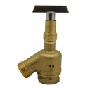3/4" FIP x 3/4" GHT Bent Nose Garden Valve with Loose Key - Lead Free