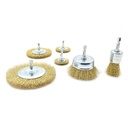 6-Piece Wire Brush & Wheel Assortment Set
