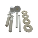 Nylon All Set Bolts 5/16-13 X 3-1/2" - for Regular Flange