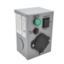 20A 125V NEMA 5-20P Generator Transfer Switch - Weatherproof Box with Circuit Breaker