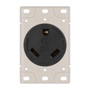 30A 125V NEMA TT-30R RV Flush Mount Power Outlet / Receptacle