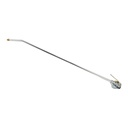 1/4" NPT 2 Foot Extension Lever Style Heavy Duty Blow Gun - Angled Barrel with Rubber Tip (Display Pack)