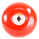 Red Fire Alarm Bell 8 Inch 120 Volt 