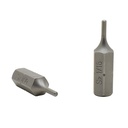 50 Display Pack - Single End Hexagonal Screwdriver Bits - 1 Inch Long - 1/16 Hex