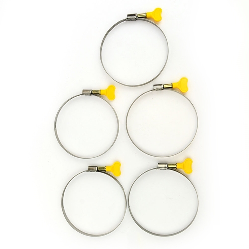 4" Key Hose Clamp  - 5 Pack (415-7088)