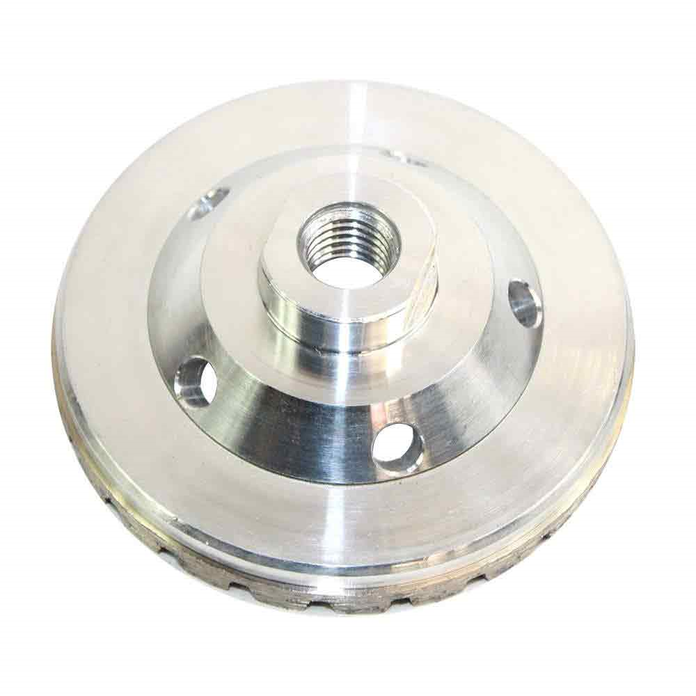 4" Aluminum Cup Wheel 30/40 Grit