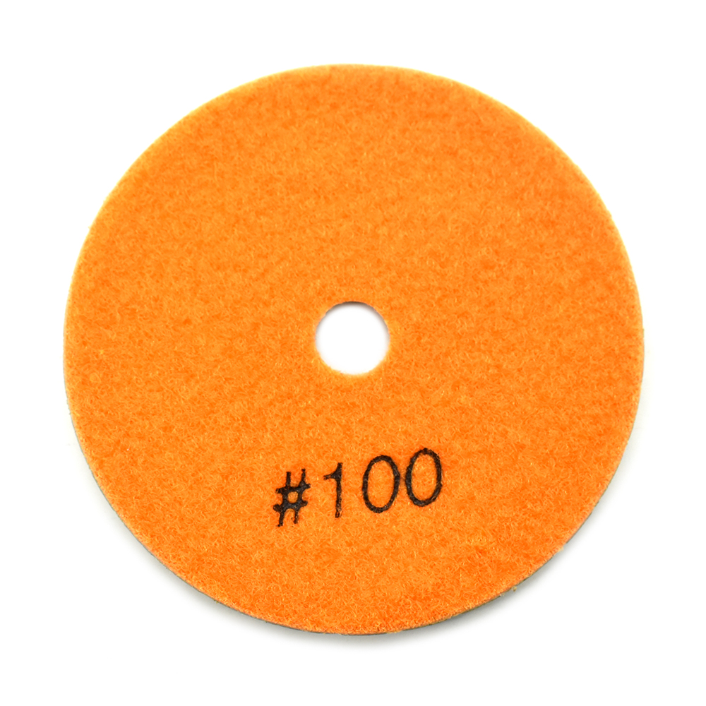 4" Dry Concrete Polishing  DHEX Pad, 6mm - 100 Grit