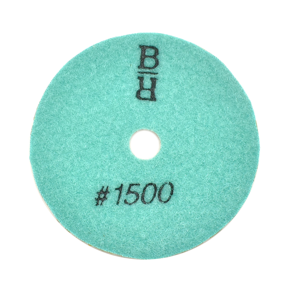 4" Dry Concrete Polishing DHEX  Pad, 6mm - 1500 Grit
