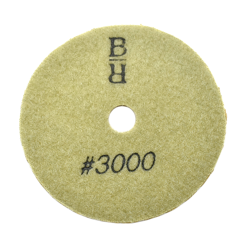4" Dry Concrete Polishing  DHEX Pad, 6mm - 3000 Grit
