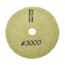 4" Dry Concrete Polishing  DHEX Pad, 6mm - 3000 Grit
