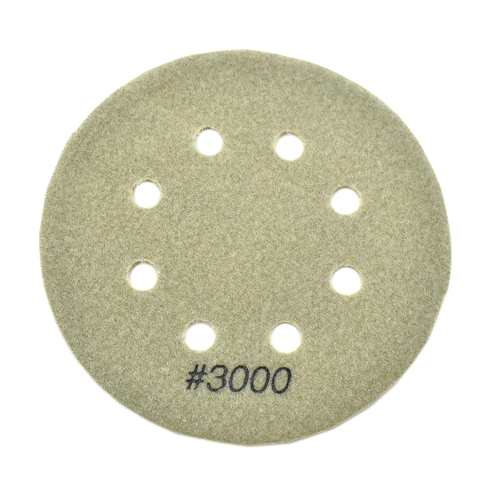 6" Thin Dry Pad for Orbital Sanders, 3000 Grit