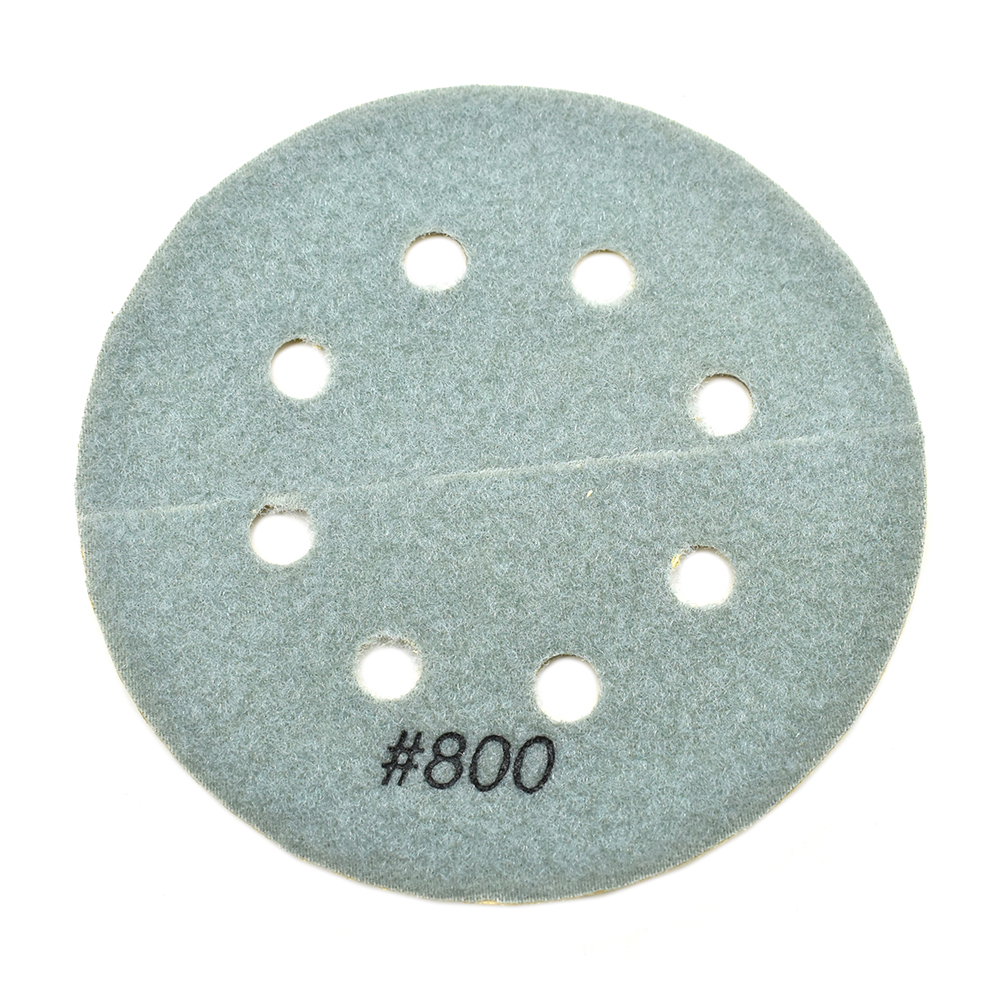 6" Thin Dry Pad for Orbital Sanders, 800 Grit