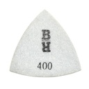 400 Grit Electroplated Diamond Triangular Polishing Pad for Oscillating Tools
