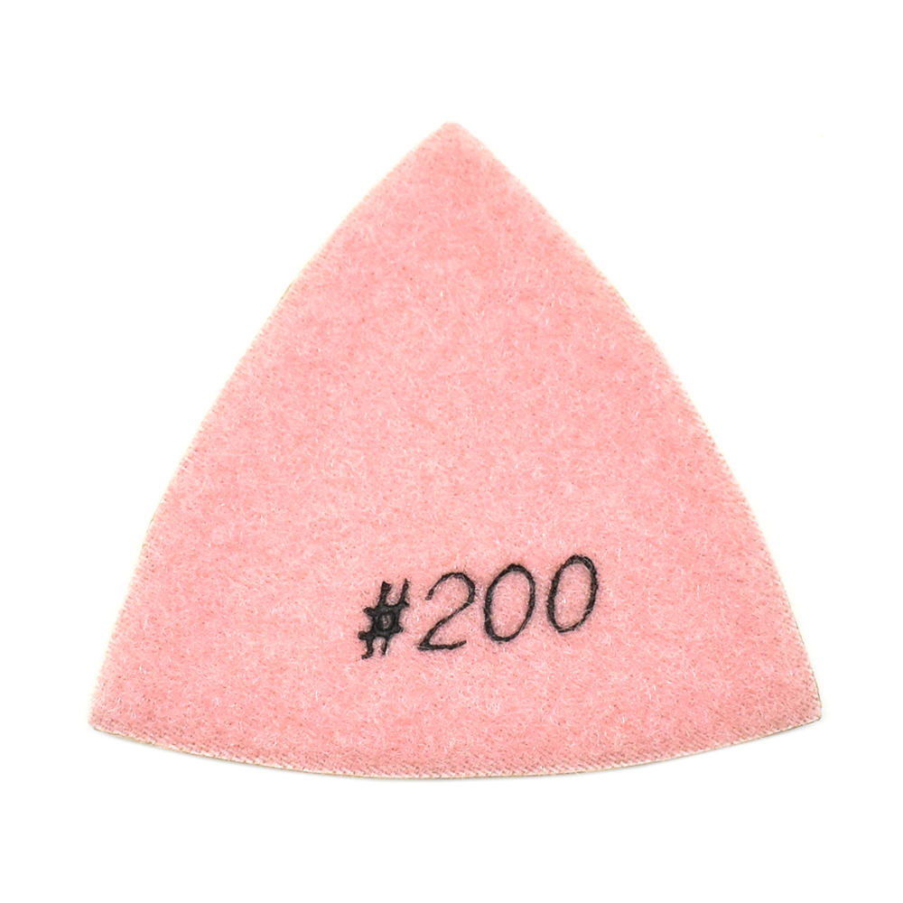 Diamond Triangular Dry Pad, 200 Grit
