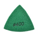 Diamond Triangular Dry Pad, 400 Grit
