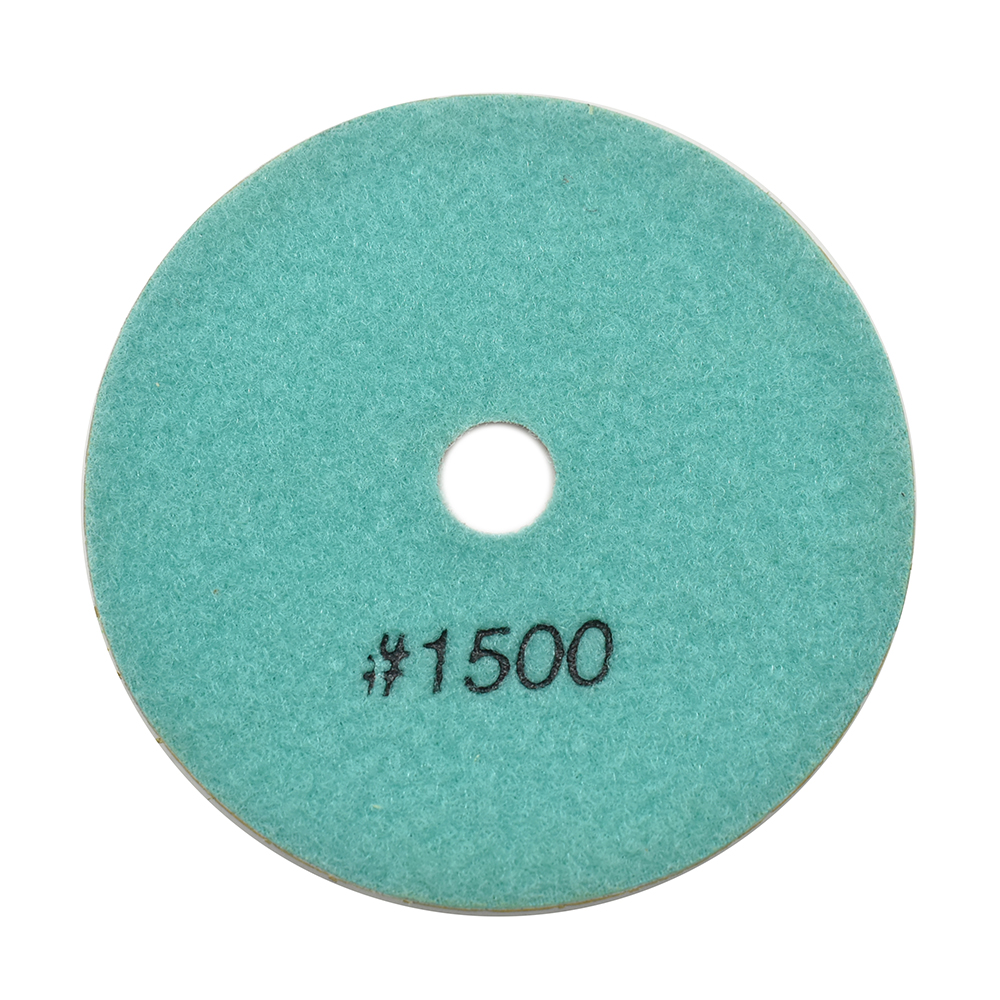 Premium Wet Polishing Pad, 5" 1500 Grit - 6mm
