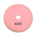 Premium Wet Polishing Pad, 5" 200 Grit - 6mm
