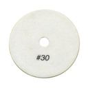 Premium Wet Polishing Pad, 5" 30 Grit - 6mm
