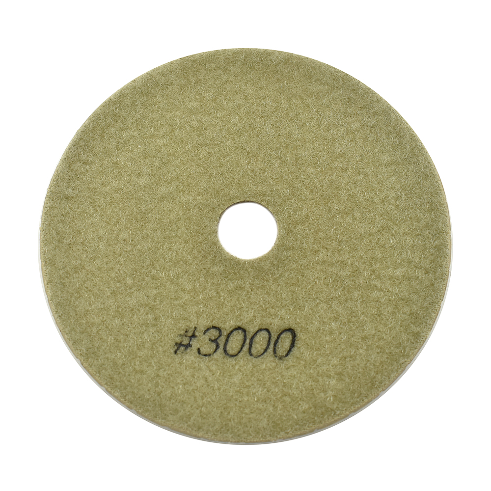 Premium Wet Polishing Pad, 5" 3000 Grit - 6mm
