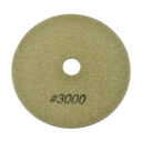 Premium Wet Polishing Pad, 5" 3000 Grit - 6mm
