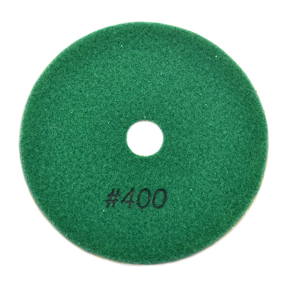 Premium Wet Polishing Pad, 5" 400 Grit - 6mm
